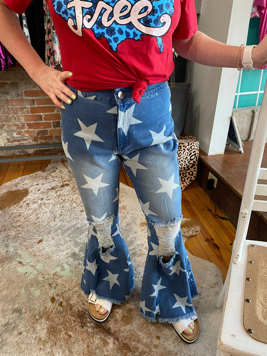 【BAON】Minconi Star Printed Denim Pants Mountain Print Astro Denim Pant – Billionaire Boys Club