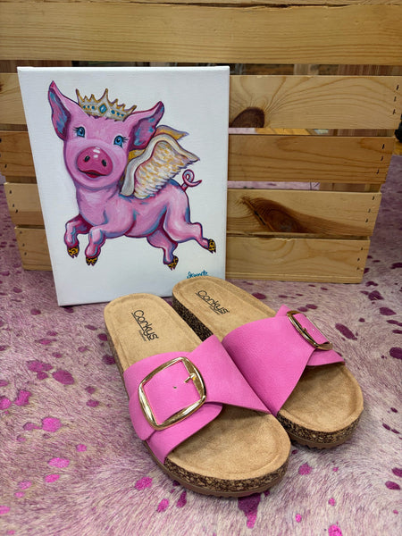 Corkys Road Trip Sandal Pink