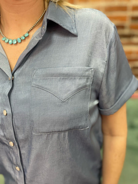 Ranchy Chicka Denim Shirt
