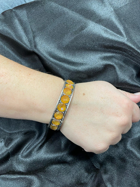 Bengal Stretch Bracelet w/ Gems