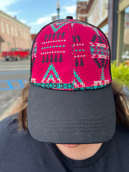 Parka Babe Pink Baseball Cap