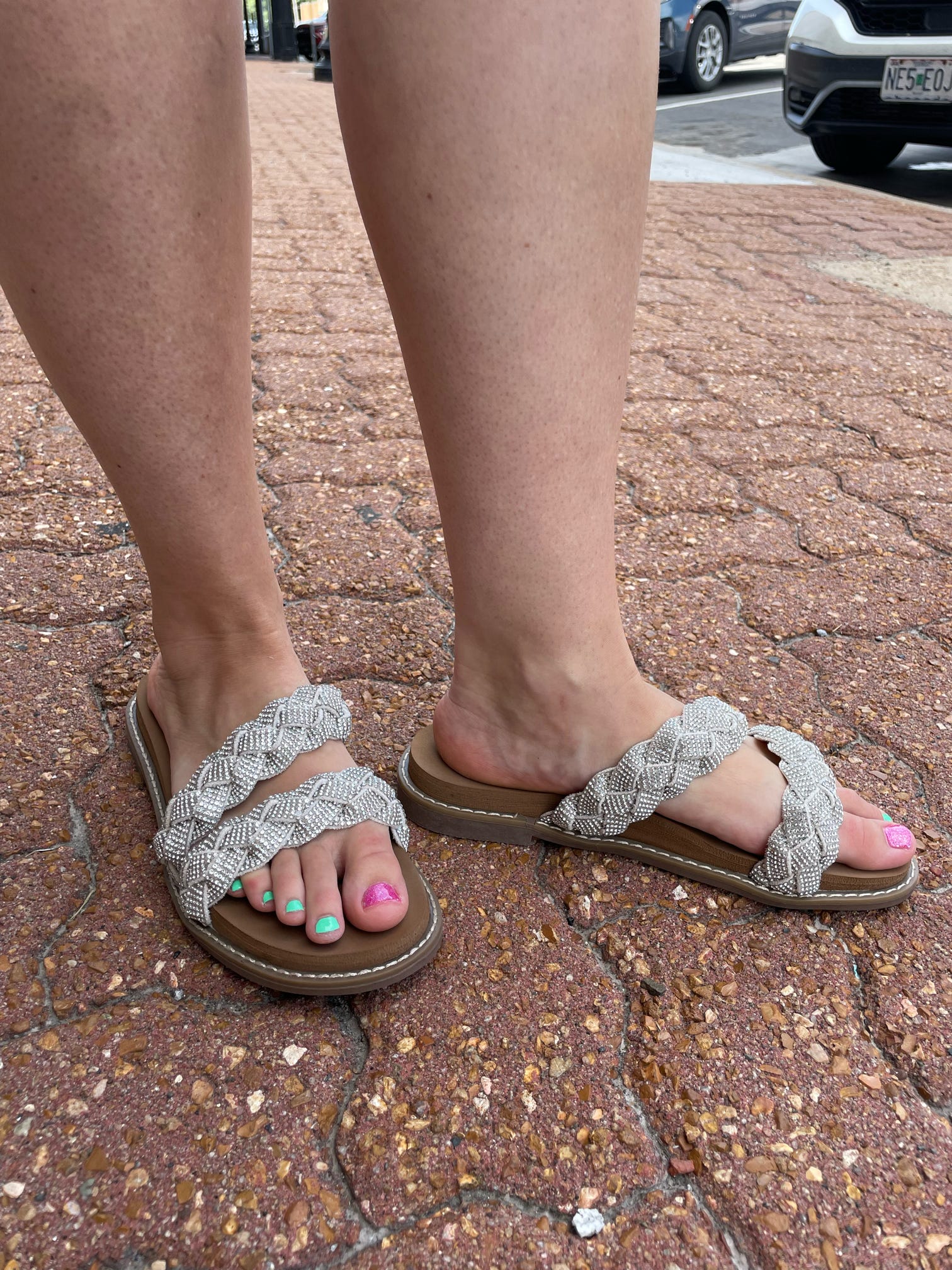 Very G Nalani Sandal Silver