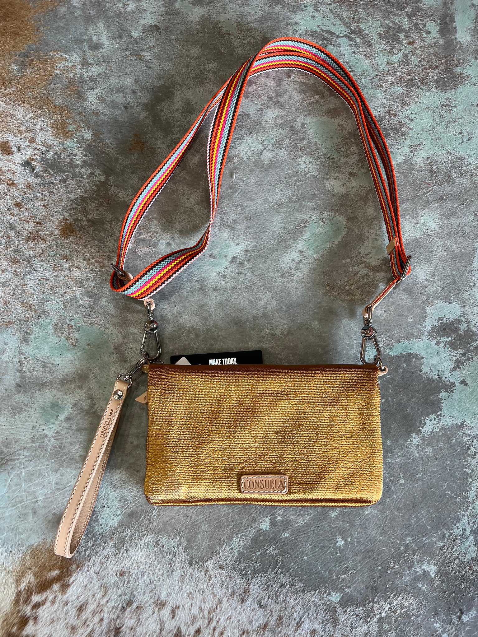 Consuela Uptown Crossbody Bronzed