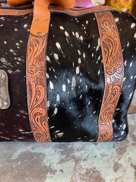 Gucci Upcycled American Darling Leather Duffle Bag