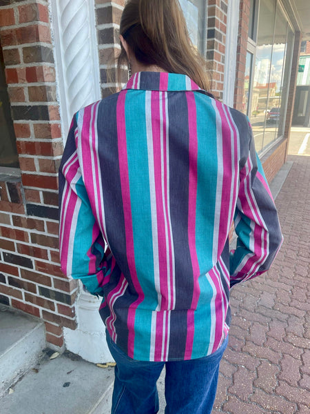 New To Country Button Up Top