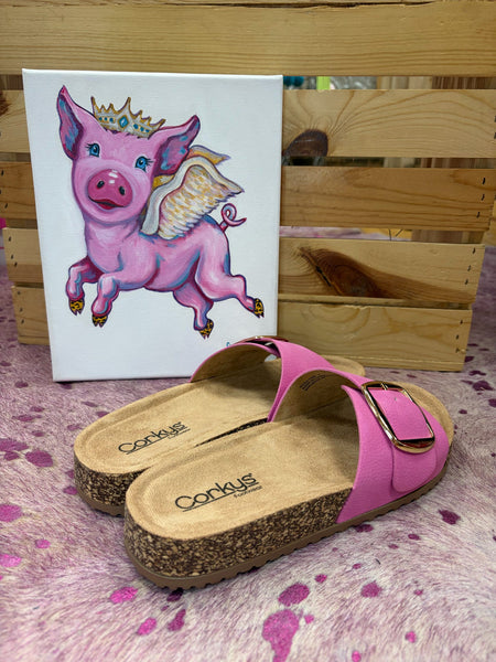 Corkys Road Trip Sandal Pink
