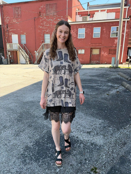 Future Gens Oversized Top