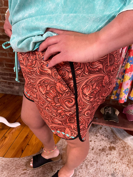 Tooled Beauty Shorts