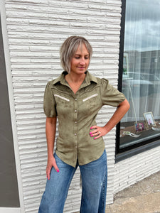 Olive Calaboose Top