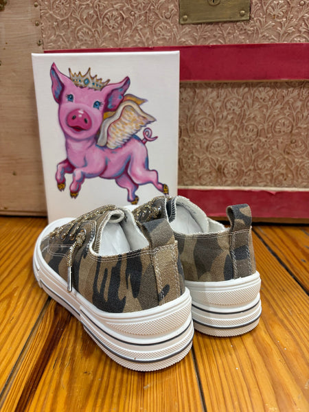Very G Aman Slip On Camo Sand
