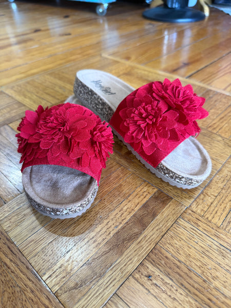 Corkys Wild Child Sandal Red