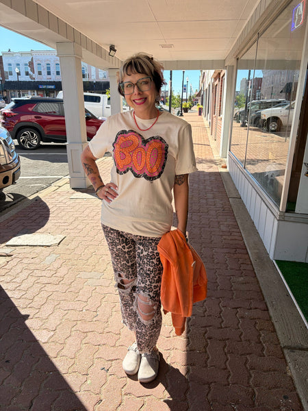 Polka Dot Boo Tee