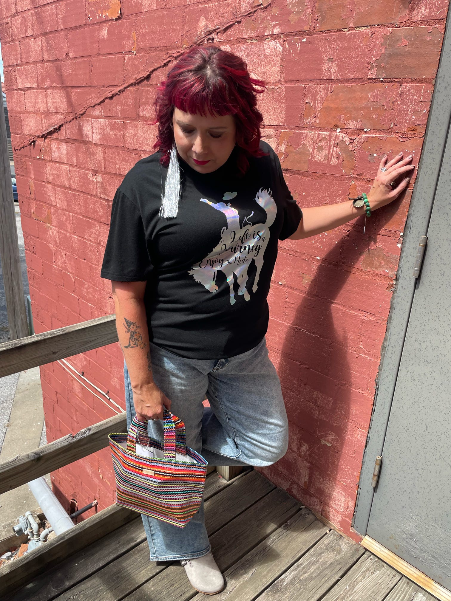 Bronc Holographic Journey Top