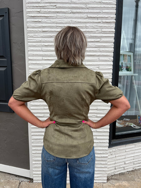 Olive Calaboose Top