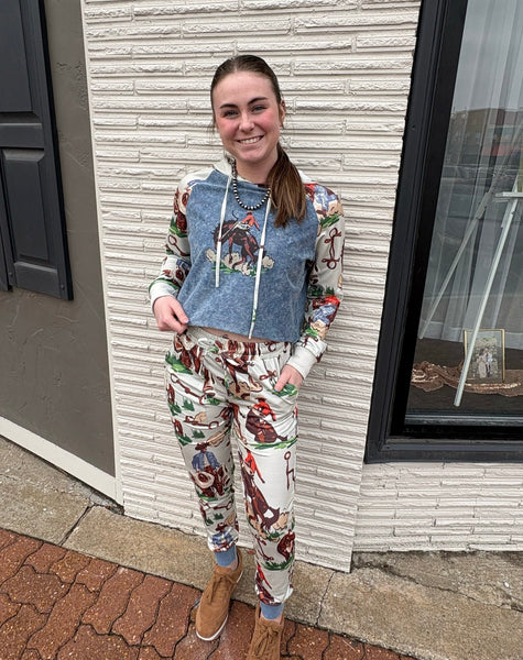 Vintage Ranch Joggers Bark