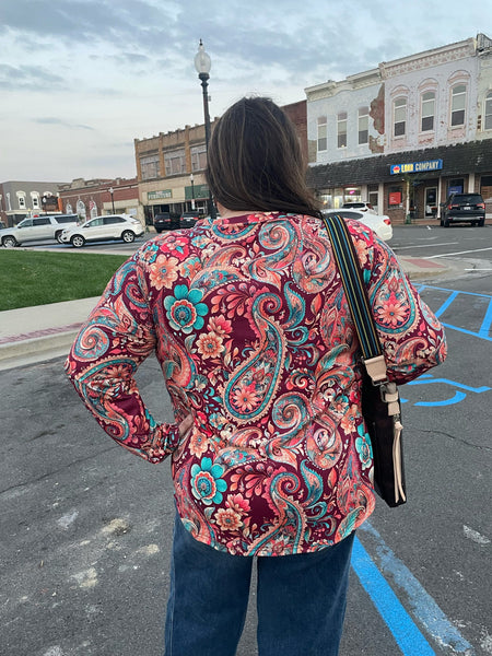 Paisley On The Plains Top