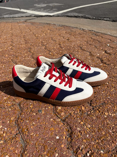 Corkys Heads Up Sneaker Red White Blue