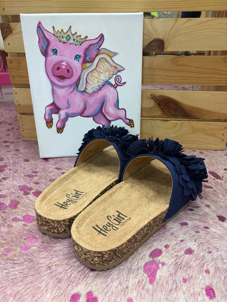 Corkys Wild Child Sandal Navy
