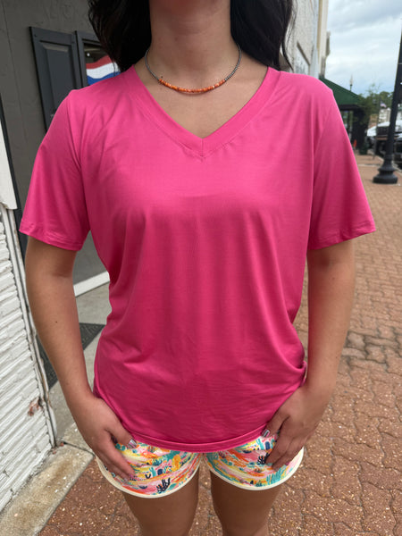 Simple Sterling Top Pink