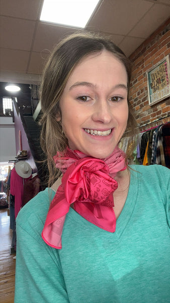 Pink Paisley Creek Wild Rag