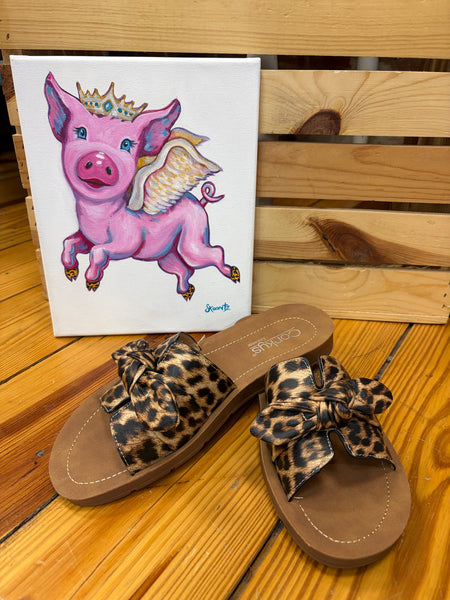 Corkys Too Cute Sandal Leopard