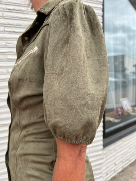 Olive Calaboose Top