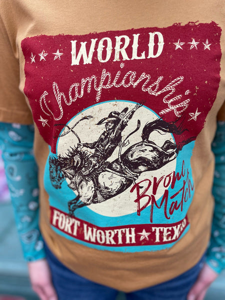 Bronc Match Tee