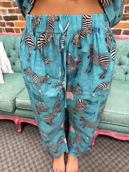 Zebra Pajamas