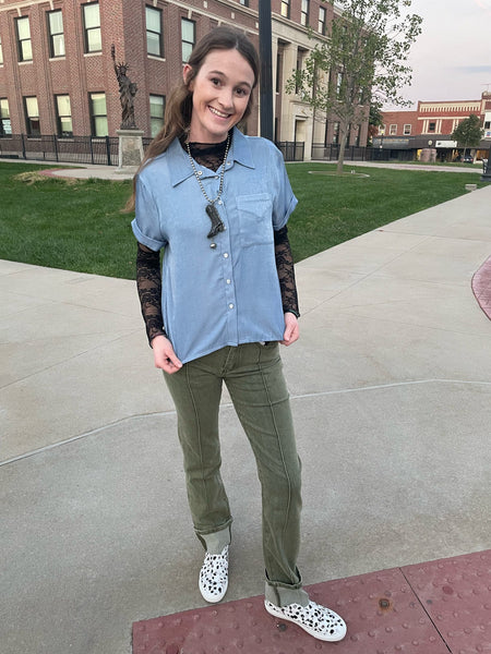 Ranchy Chicka Denim Shirt