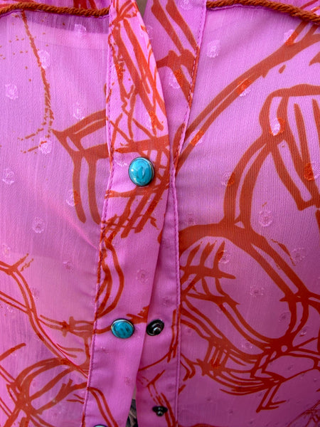 Drawn To Tha Wild Blouse