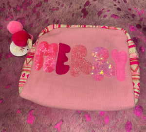 Merry & Pink Multi Purpose Zipper Pouch