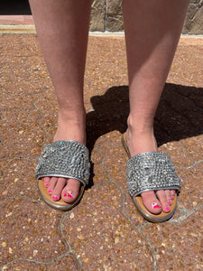 Corkys Gimme Kiss Sandal Silver