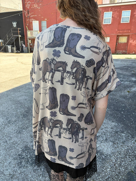 Future Gens Oversized Top