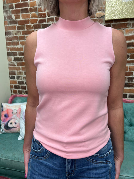 Cloud Basic Mock Tank Blush