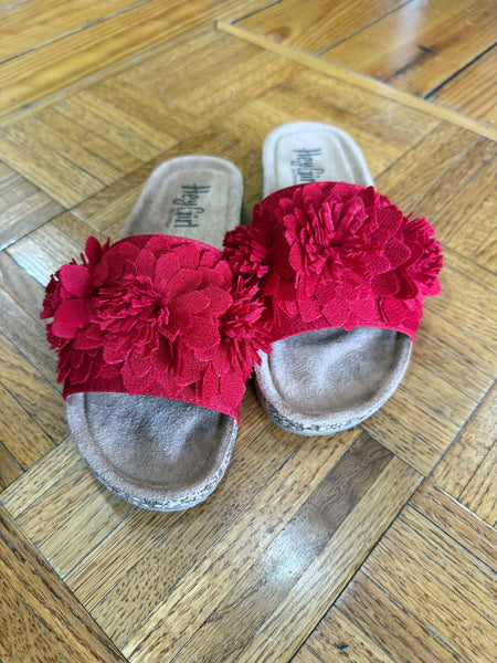 Corkys Wild Child Sandal Red