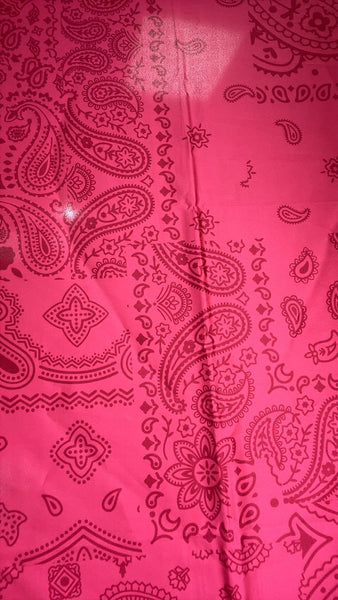 Pink Paisley Creek Wild Rag