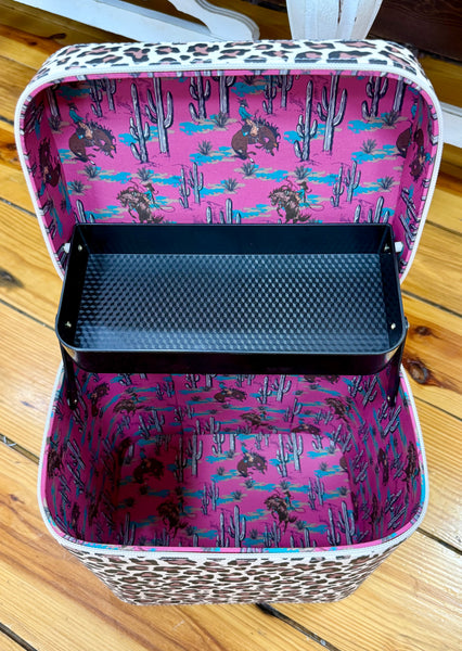 Leopard Outlaw Makeup Box
