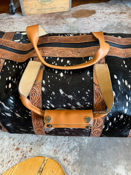 Gucci Upcycled American Darling Leather Duffle Bag