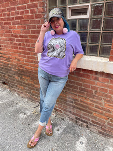 Dolly Bubblegum Tee Purple