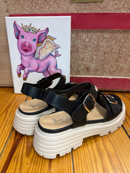 Corkys Thats Just Me Platform Sandal Black