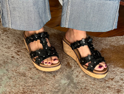 Corkys Mic Drop Wedge Black