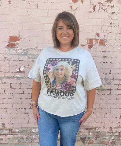 Famous Dolly Tee on Cream