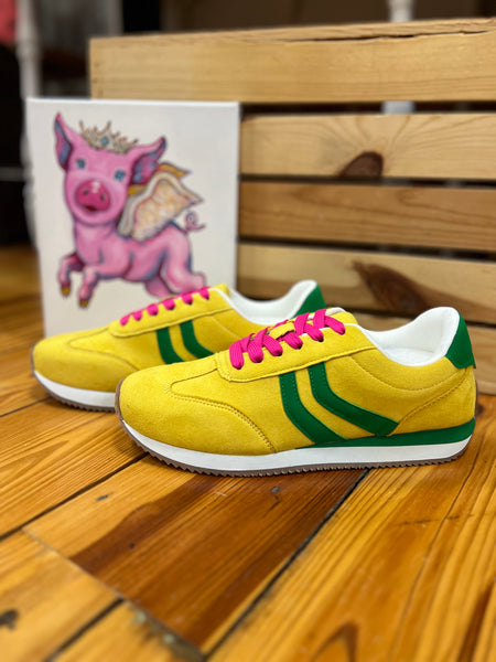 Corkys Kickoff Yellow Green Combo