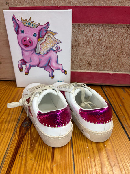 Corkys Friend Zone Sneaker White/Pink