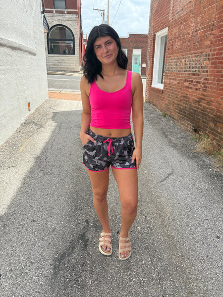 Hot Pink Seamless Tank
