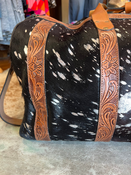 Gucci Upcycled American Darling Leather Duffle Bag