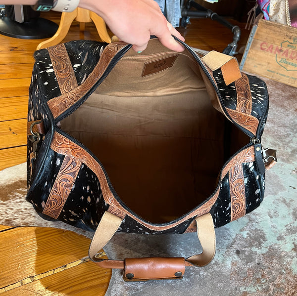 Gucci Upcycled American Darling Leather Duffle Bag