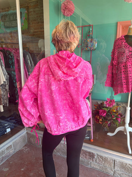 Pink Wind Jacket One Size