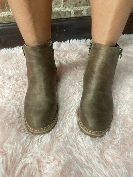 Corkys Don't Be Difficult Tan Boot