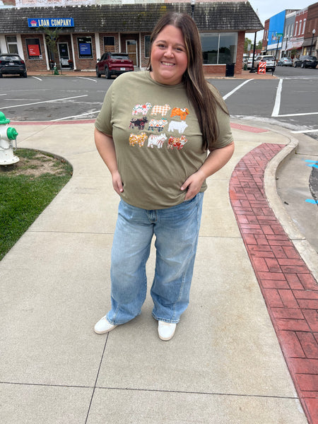 Pigs On Repeat Tee Shirt